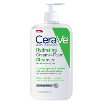 CeraVe Hydrating Cream To Foam Cleanser