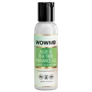 Gel radiante de aloe y árbol de té WOWMD