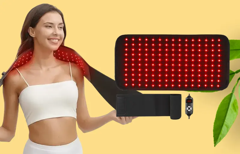 Glōkore Red Light Therapy Wrap Review : Is it Worth Buying for Pain and Skin