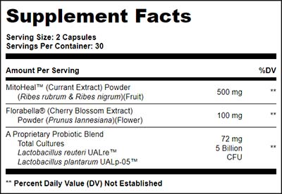 Gundry MD BioSkin Youth Complex Supplement Facts