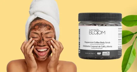 Flawless Bloom Peppermint Coffee Body Scrub Review: Can It Help Revitalize and Smooth Your Skin?