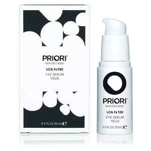 Priori Skincare Eye Crème with CoQ10 Lactic Acid Retinol Caffeine SOD Age Defying Eye Cream