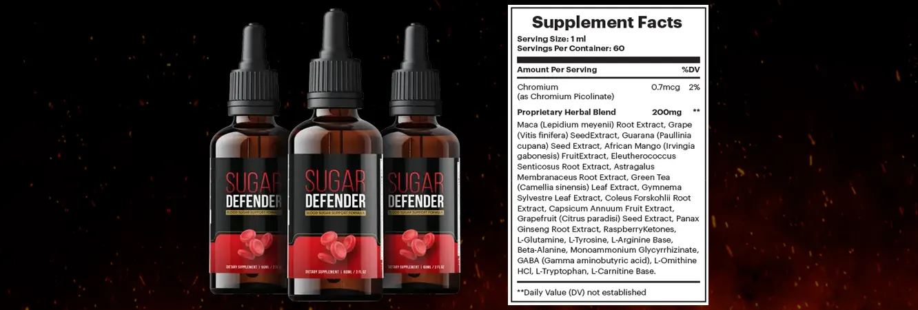 Faits de suppléments de défenseur de sucre