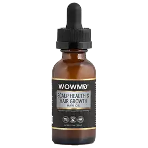 Aceite capilar WOWMD para la salud del cuero cabelludo y el crecimiento del cabello