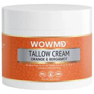 WOWMD Tallow Cream – Orange & Bergamot